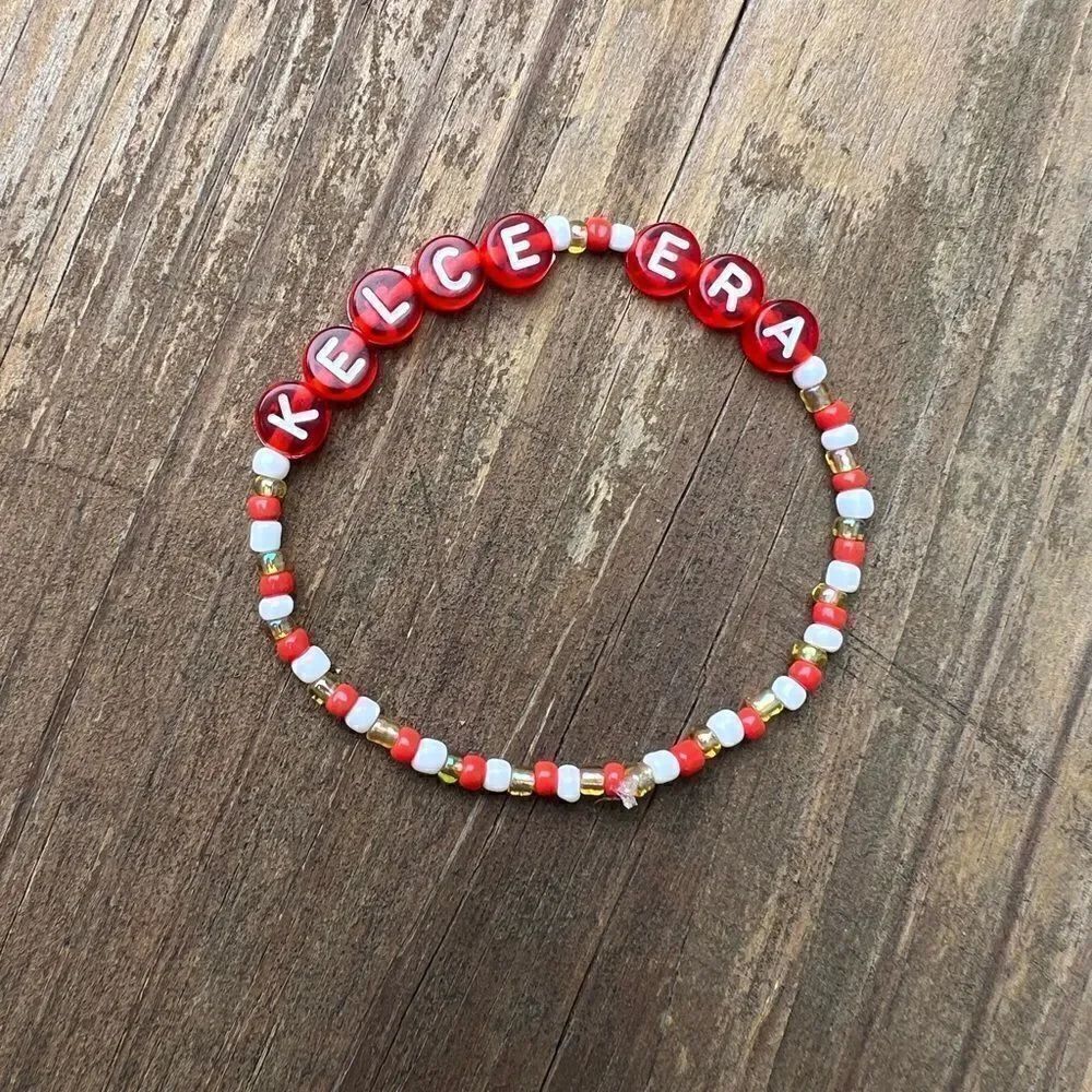 Custom Travis Kelce Friendship Bracelet